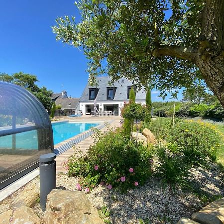 Superbe Villa Tout Confort Avec Piscine Chauffee Er Couverte Et Spa A 2 Pas De La Plage ฟุยส์นอง ภายนอก รูปภาพ